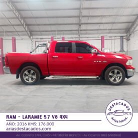 DODGE RAM 1500 – 4X4 LARAMIE 5.7 V8 AT 2016