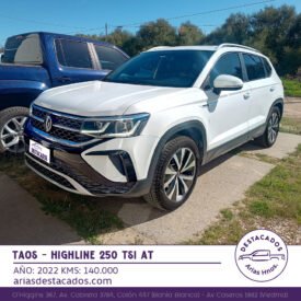 TAOS HIGHLINE 250 TSI AT – 2022