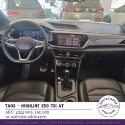 TAOS HIGHLINE 250 TSI AT – 2022 lleno