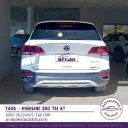 TAOS HIGHLINE 250 TSI AT – 2022 lleno