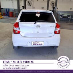 ETIOS XS 1.5 5 PUERTAS – 2018 lleno
