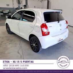 ETIOS XS 1.5 5 PUERTAS – 2018 lleno