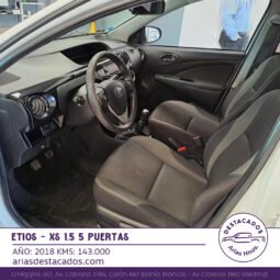ETIOS XS 1.5 5 PUERTAS – 2018 lleno