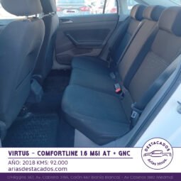 VIRTUS – COMFORTLINE 1.6 MSI AT 2018 lleno