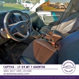 CAPTIVA LT 2.4 MT – 2017 lleno
