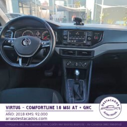 VIRTUS – COMFORTLINE 1.6 MSI AT 2018 lleno
