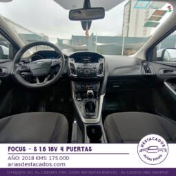 FOCUS S 1.6 16v 4 Puertas – 2018 lleno