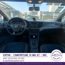 VIRTUS – COMFORTLINE 1.6 MSI AT 2018 lleno