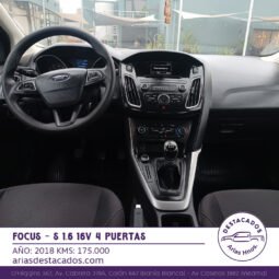FOCUS S 1.6 16v 4 Puertas – 2018 lleno