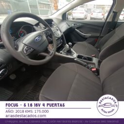 FOCUS S 1.6 16v 4 Puertas – 2018 lleno