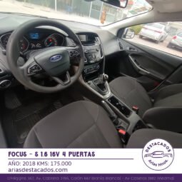 FOCUS S 1.6 16v 4 Puertas – 2018 lleno