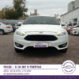 FOCUS S 1.6 16v 4 Puertas – 2018 lleno