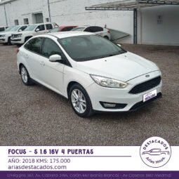 FOCUS S 1.6 16v 4 Puertas – 2018 lleno