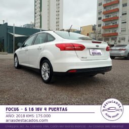 FOCUS S 1.6 16v 4 Puertas – 2018 lleno