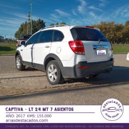 CAPTIVA LT 2.4 MT – 2017 lleno