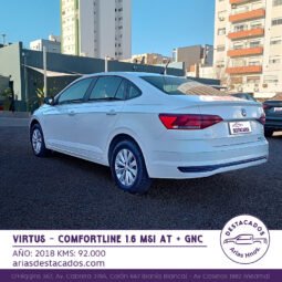 VIRTUS – COMFORTLINE 1.6 MSI AT 2018 lleno