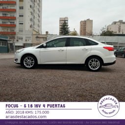 FOCUS S 1.6 16v 4 Puertas – 2018 lleno