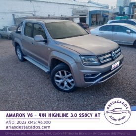 AMAROK V6 4X4 HIGHLINE 3.0 258cv AT – 2023