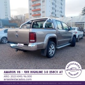 AMAROK V6 4X4 HIGHLINE 3.0 258cv AT – 2023