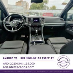 AMAROK V6 4X4 HIGHLINE 3.0 258cv AT – 2020 lleno