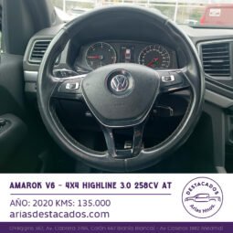 AMAROK V6 4X4 HIGHLINE 3.0 258cv AT – 2020 lleno