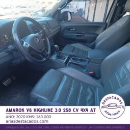 AMAROK V6 HIGHLINE 3.0  258 CV 4X4 AT – 2020 lleno