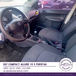 207 COMPACT ALLURE 1.4 5 PUERTAS lleno
