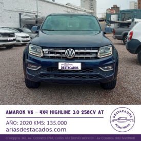 AMAROK V6 4X4 HIGHLINE 3.0 258cv AT – 2020