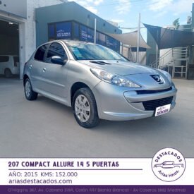 207 COMPACT ALLURE 1.4 5 PUERTAS