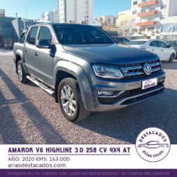AMAROK V6 HIGHLINE 3.0  258 CV 4X4 AT – 2020 lleno