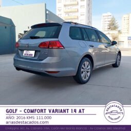 GOLF VARIANT COMFORTLINE DSG – 2016 lleno