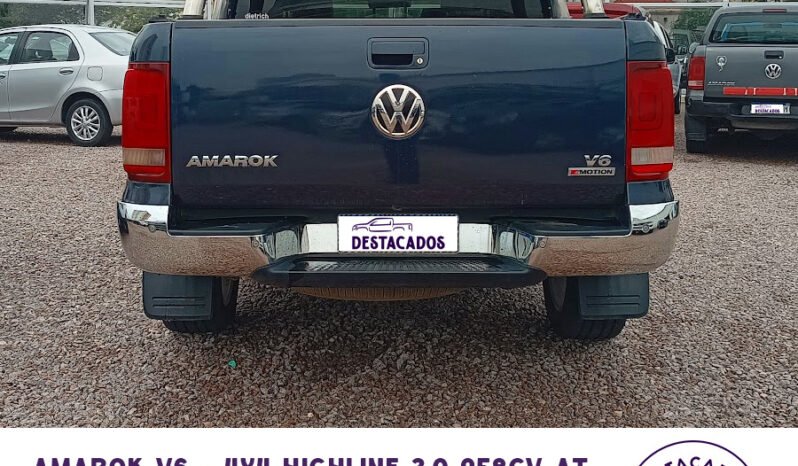 AMAROK V6 4X4 HIGHLINE 3.0 258cv AT – 2020 lleno