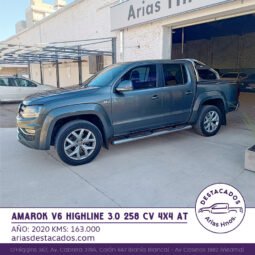 AMAROK V6 HIGHLINE 3.0  258 CV 4X4 AT – 2020 lleno