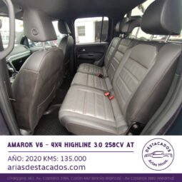 AMAROK V6 4X4 HIGHLINE 3.0 258cv AT – 2020 lleno