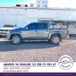AMAROK V6 HIGHLINE 3.0  258 CV 4X4 AT – 2020 lleno
