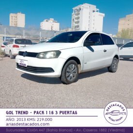 GOL TREND PACK 1 1.6  3 PUERTAS – 2013