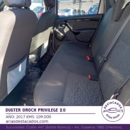 DUSTER OROCH PRIVILEGE 2.0 – 2017 lleno