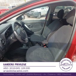 SANDERO PRIVILEGE – 2018 lleno