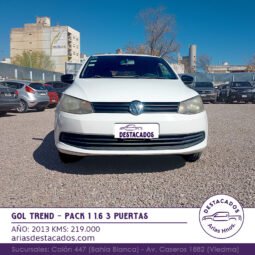 GOL TREND PACK 1 1.6  3 PUERTAS – 2013 lleno