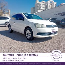 GOL TREND PACK 1 1.6  3 PUERTAS – 2013 lleno