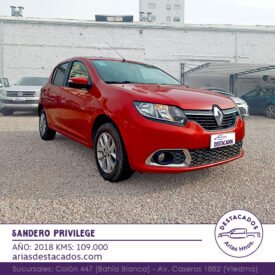 SANDERO PRIVILEGE – 2018