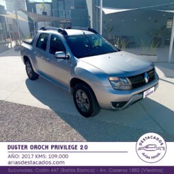 DUSTER OROCH PRIVILEGE 2.0 – 2017 lleno