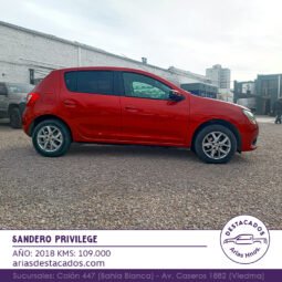SANDERO PRIVILEGE – 2018 lleno