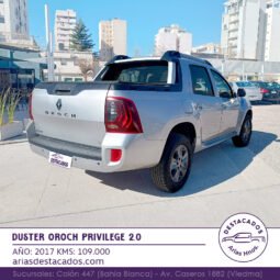 DUSTER OROCH PRIVILEGE 2.0 – 2017 lleno