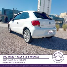 GOL TREND PACK 1 1.6  3 PUERTAS – 2013 lleno