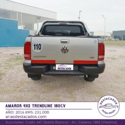 AMAROK 4X2 TRENDLINE 180cv – 2016 lleno