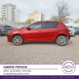SANDERO PRIVILEGE – 2018 lleno