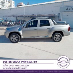 DUSTER OROCH PRIVILEGE 2.0 – 2017 lleno