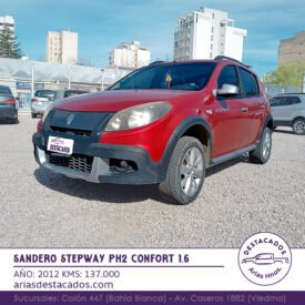 SANDERO STEPWAY PH2 CONFORT 1.6 – 2012
