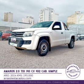 AMAROK 2.0 TDI 140 CV 4X2 CAB. SIMPLE – 2014